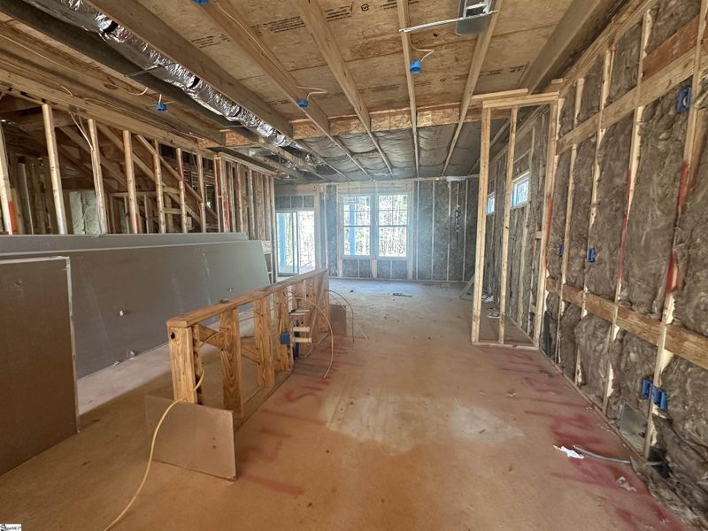 In-progress construction of a new home in Shiloh Trail, Wellford, SC (Image 15).
