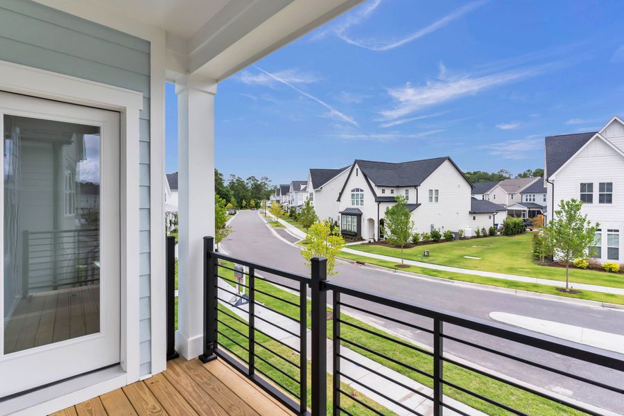 Representative exterior details of a home built from the The Wisteria by RobuckHomes in East & Mason, Wilmington (Image 40).