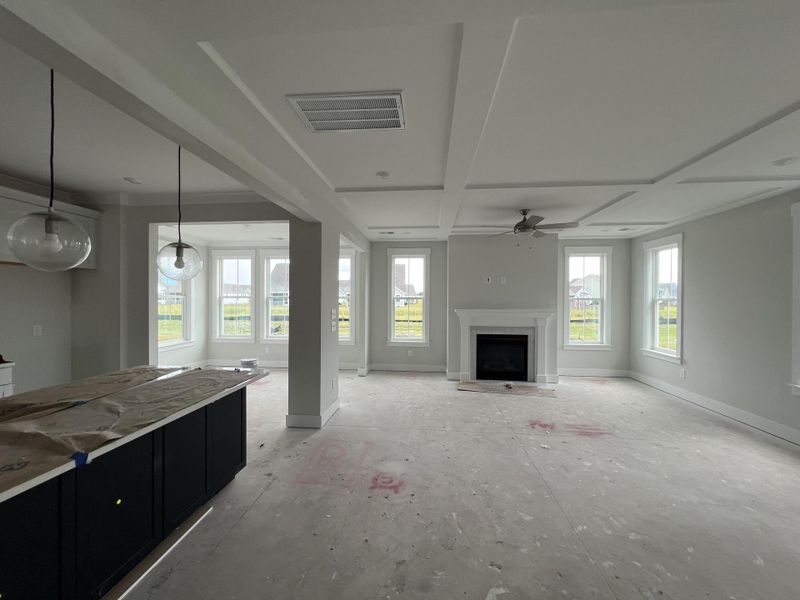 In-progress construction of a new home in Lochton, Summerville, SC (Image 27). In-progress construction of a new home in Lochton, Summerville, SC (Image 27).