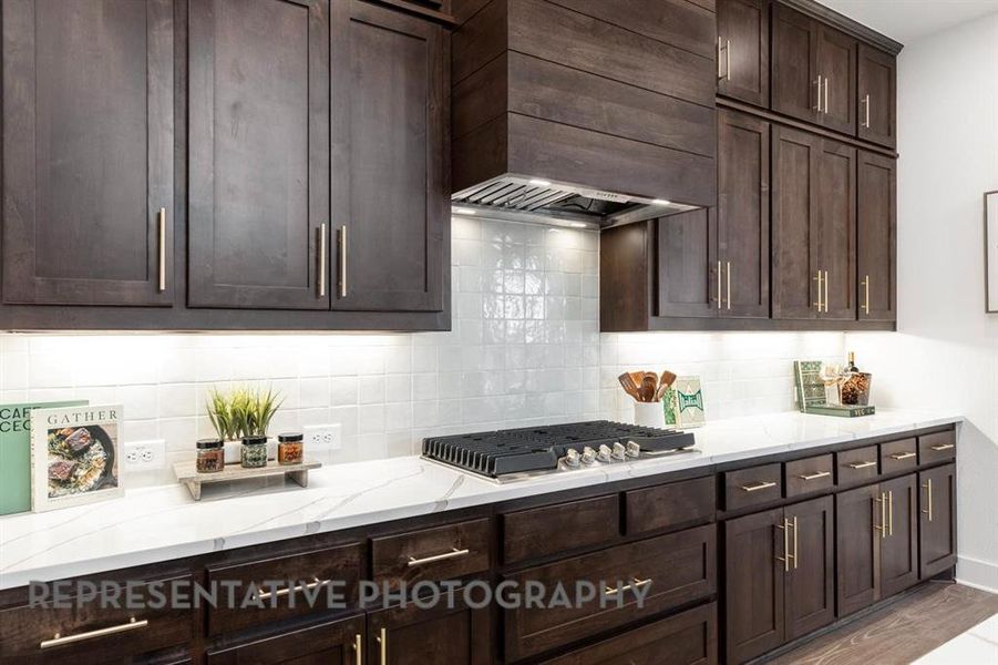 Furnished interior view inside a new home in Tavolo Park, Fort Worth (Image 36).