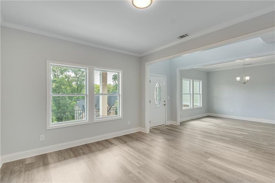 Spacious, unfurnished interior of a new home in , Gainesville (Image 44).
