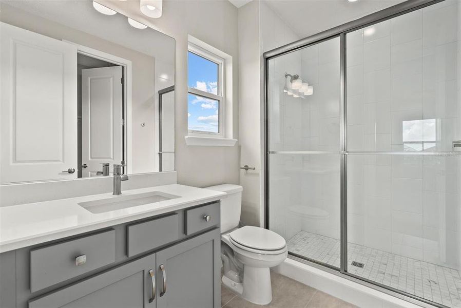 Furnished interior view inside a new home in Park East at Azario, Bradenton (Image 16). Furnished interior view inside a new home in Park East at Azario, Bradenton (Image 16).