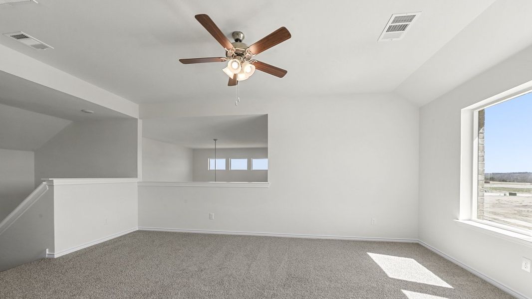 Representative unfurnished interior of a home built from the Copaiba by D.R. Horton in Winchester Crossing, Princeton (Image 9). Representative unfurnished interior of a home built from the Copaiba by D.R. Horton in Winchester Crossing, Princeton (Image 9).