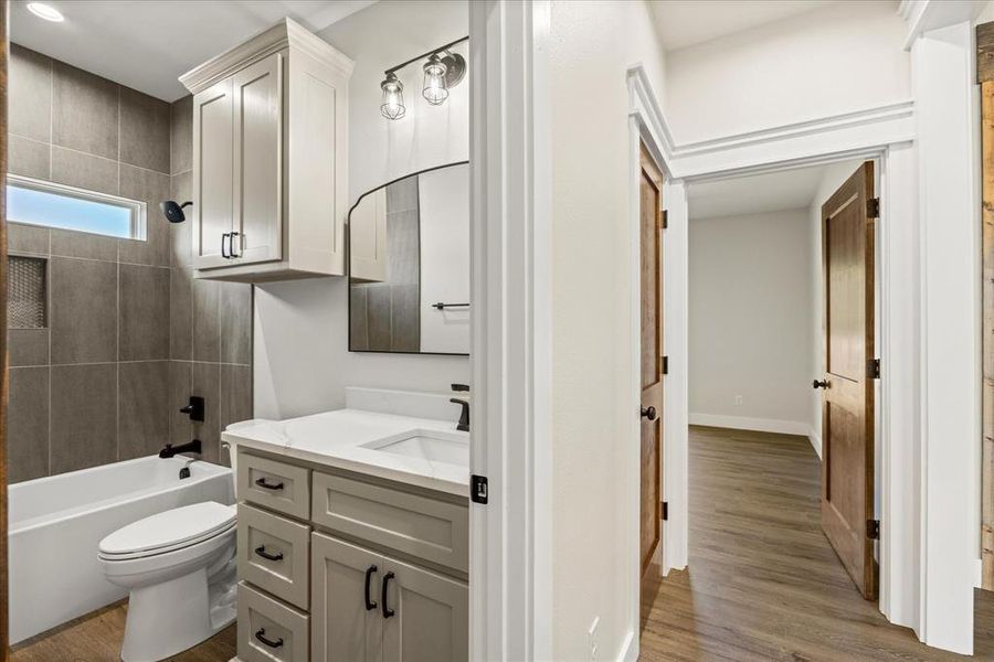 Furnished interior view inside a new home in , Bluff Dale (Image 27).