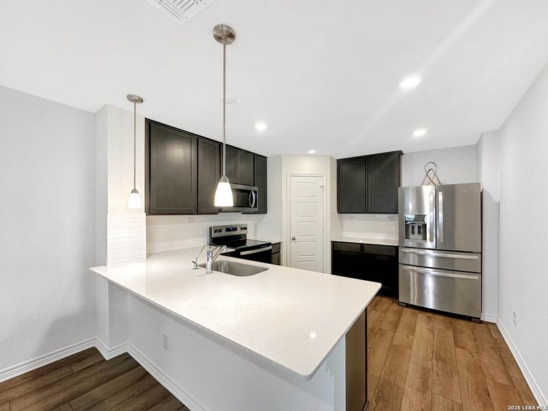 Furnished interior view inside a new home in , San Antonio (Image 6).