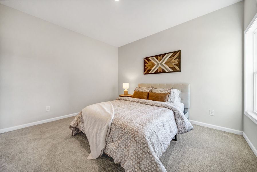 Representative furnished interior of a home built from the Cooper by Hurricane Builders in Portrait Hills, Aiken (Image 41).