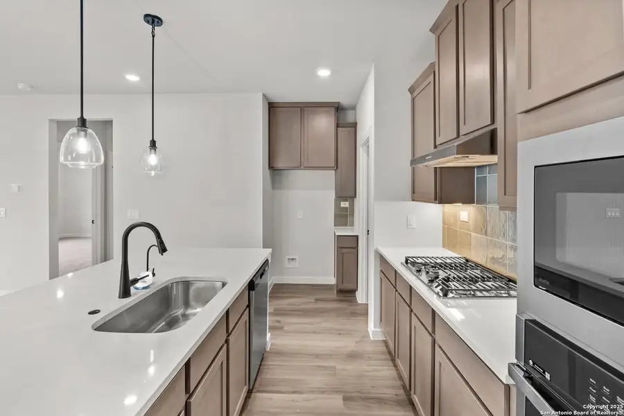 Furnished interior view inside a new home in August Fields, New Braunfels (Image 7). Furnished interior view inside a new home in August Fields, New Braunfels (Image 7).