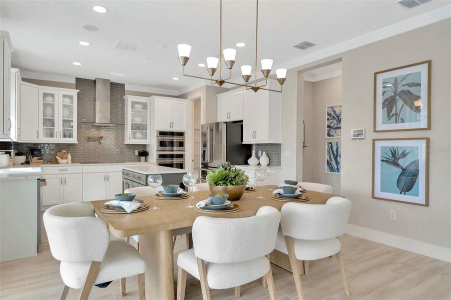 Furnished interior view inside a new home in Primrose at Longleaf, New Port Richey (Image 11).