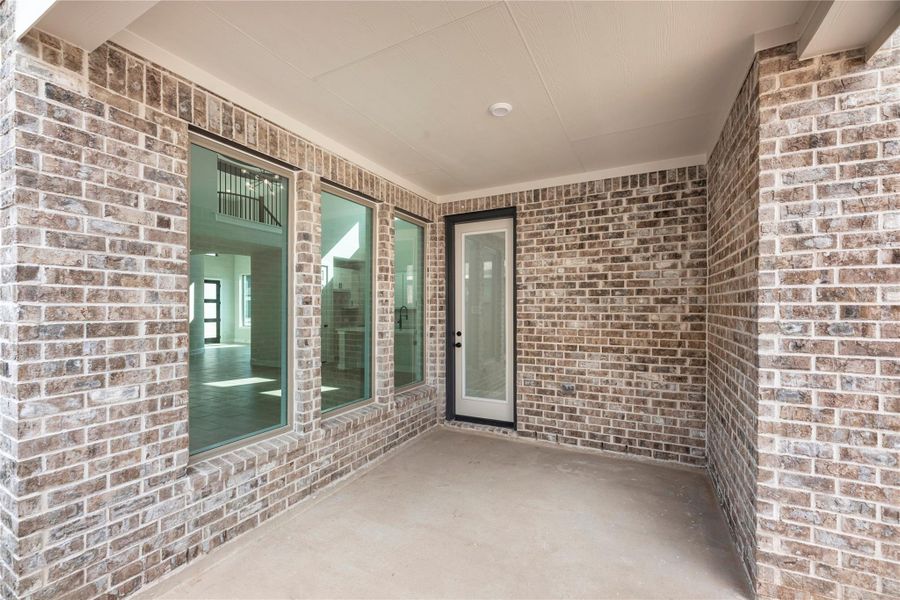 Exterior details and patio area of a home in Candela South, Richmond (Image 3).