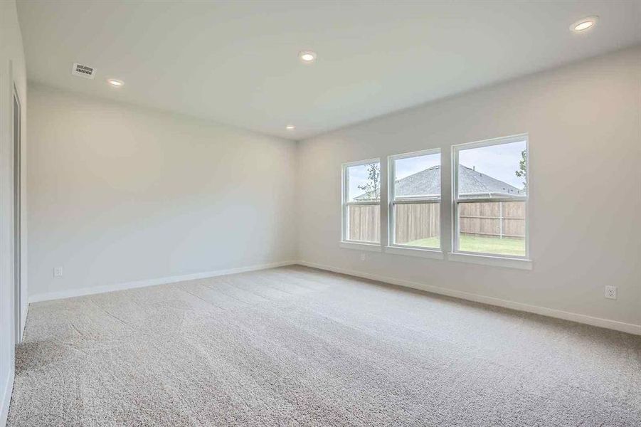 Spacious, unfurnished interior of a new home in Prestige Collection at Overland Grove, Forney (Image 17).