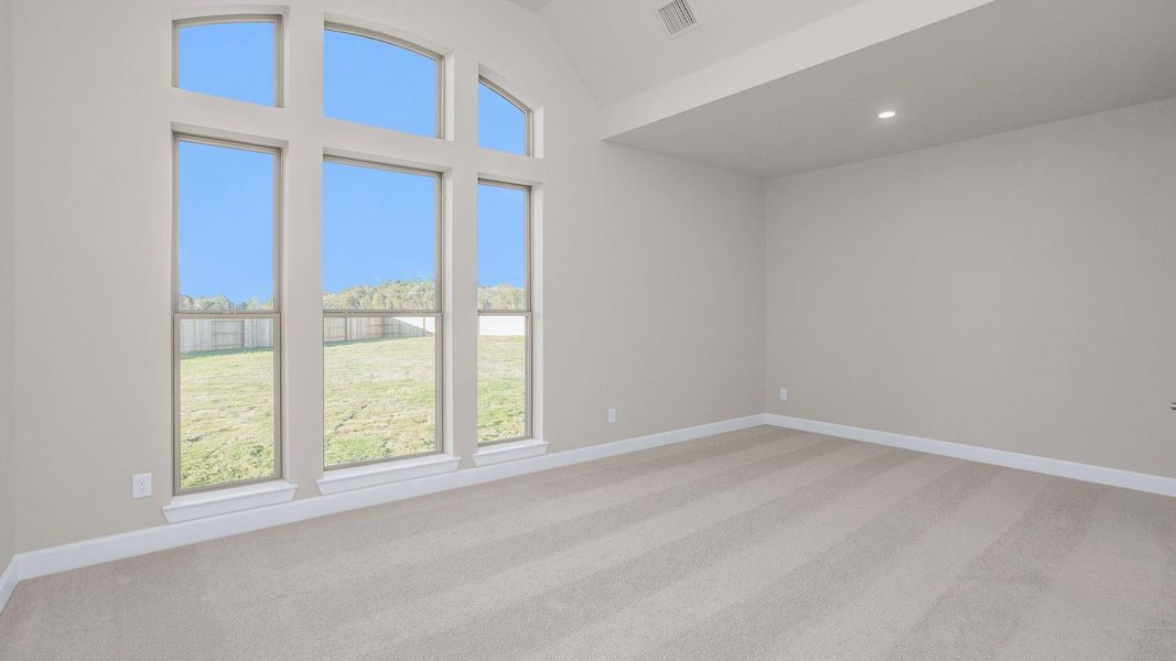 Spacious, unfurnished interior of a new home in Briarley 60', Montgomery (Image 19).
