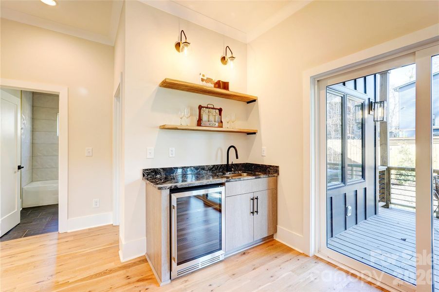 Furnished interior view inside a new home in , Charlotte (Image 34).