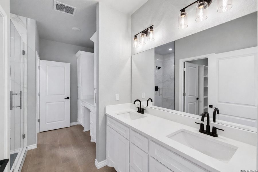 Furnished interior view inside a new home in , Elmendorf (Image 3). Furnished interior view inside a new home in , Elmendorf (Image 3).