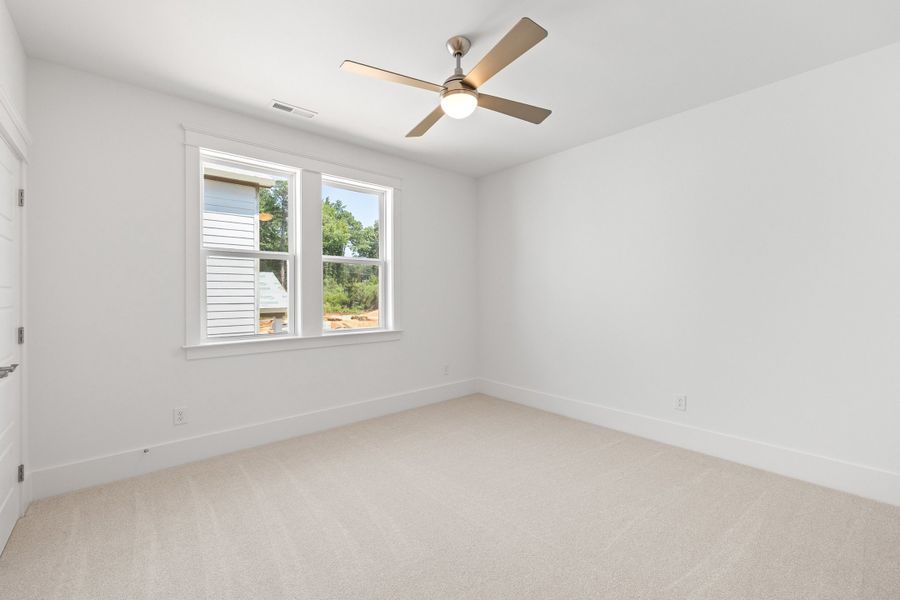 Representative unfurnished interior of a home built from the The Emerson by RobuckHomes in Stonehenge, Raleigh (Image 198).