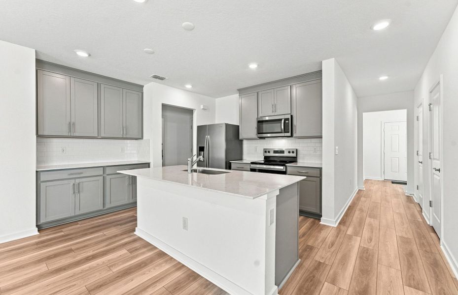 Furnished interior view inside a new home in Seaire, Parrish (Image 9).