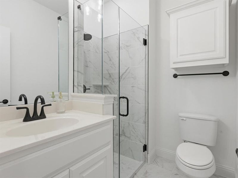 Furnished interior view inside a new home in , Mansfield (Image 36).