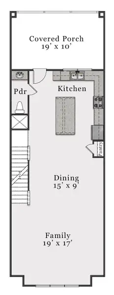 Park - Second Floor Elevation B Interior