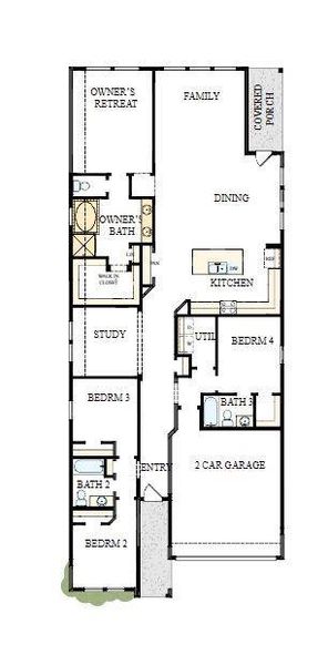 Floorplan – The success of a floorplan is the way you can move through it…You’ll be amazed at how well this home lives…We call it traffic patterns.