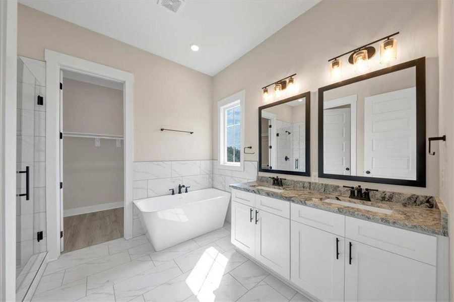 Furnished interior view inside a new home in , Ball Ground (Image 9).