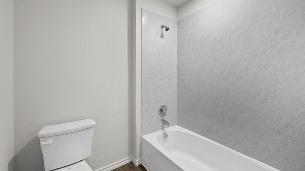 Representative furnished interior of a home built from the Holden by D.R. Horton in Northspur, Terrell (Image 5).