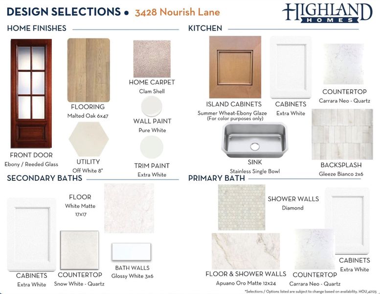 Design Selections Design Selections