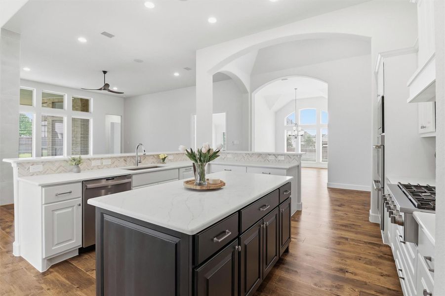 This view shows the proximity to the formal dining room.