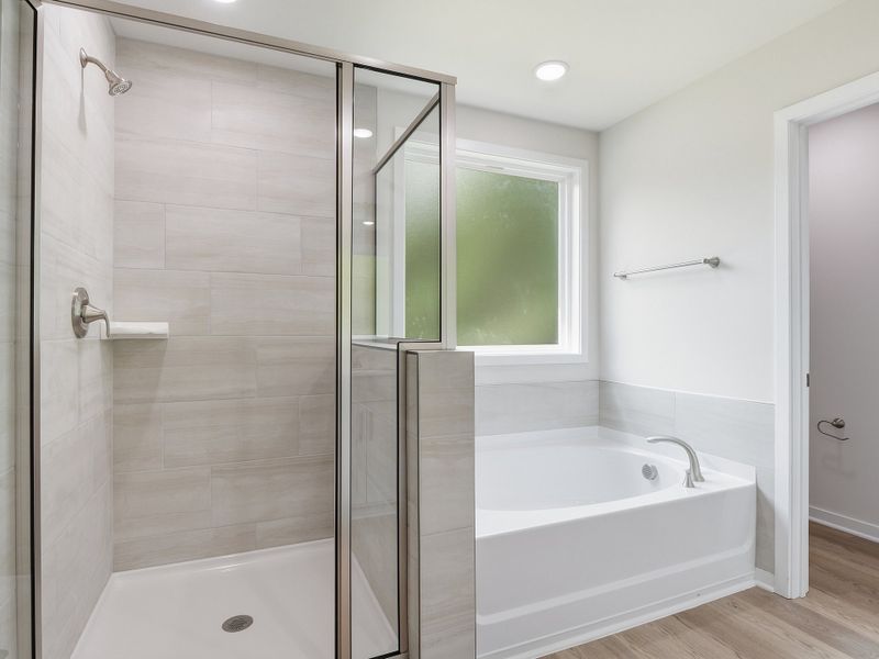 Furnished interior view inside a new home in Marshburn Landing - Signature Series, Wendell (Image 8).