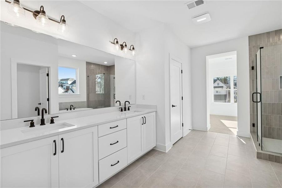 Furnished interior view inside a new home in Havencroft, Woodstock (Image 11).