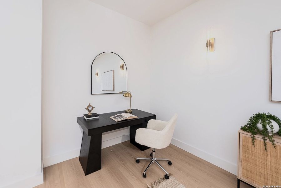 Furnished interior view inside a new home in , San Antonio (Image 12).