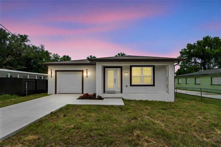Front exterior of a new home in , Tampa, FL, highlighting curb appeal (Image 21).