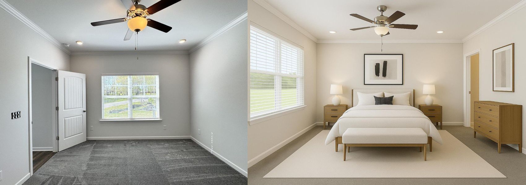 Furnished interior view inside a new home in Park Place, Shelbyville (Image 12).