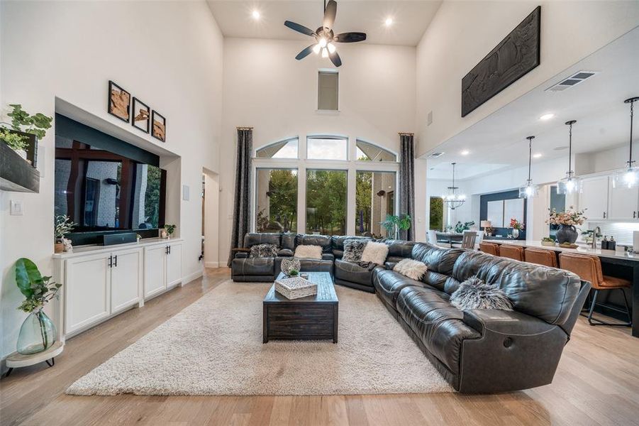 Furnished interior view inside a new home in Rockwood, Mansfield (Image 13). Furnished interior view inside a new home in Rockwood, Mansfield (Image 13).