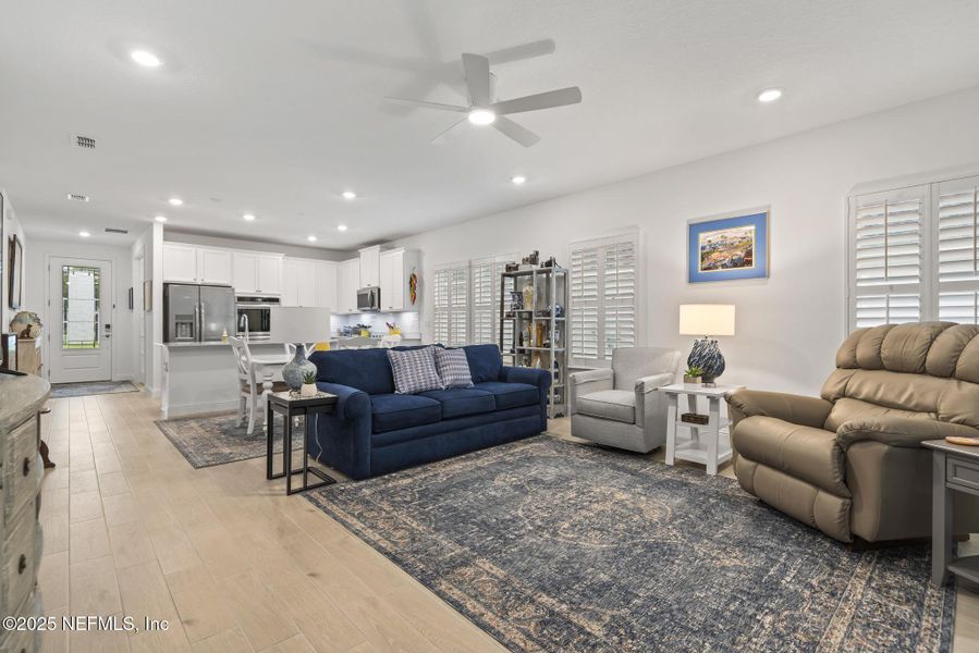 Furnished interior view inside a new home in Stillwater | Active Adult 55+: Stillwater (50s) - Royal Collection, St. Johns (Image 10). Furnished interior view inside a new home in Stillwater | Active Adult 55+: Stillwater (50s) - Royal Collection, St. Johns (Image 10).