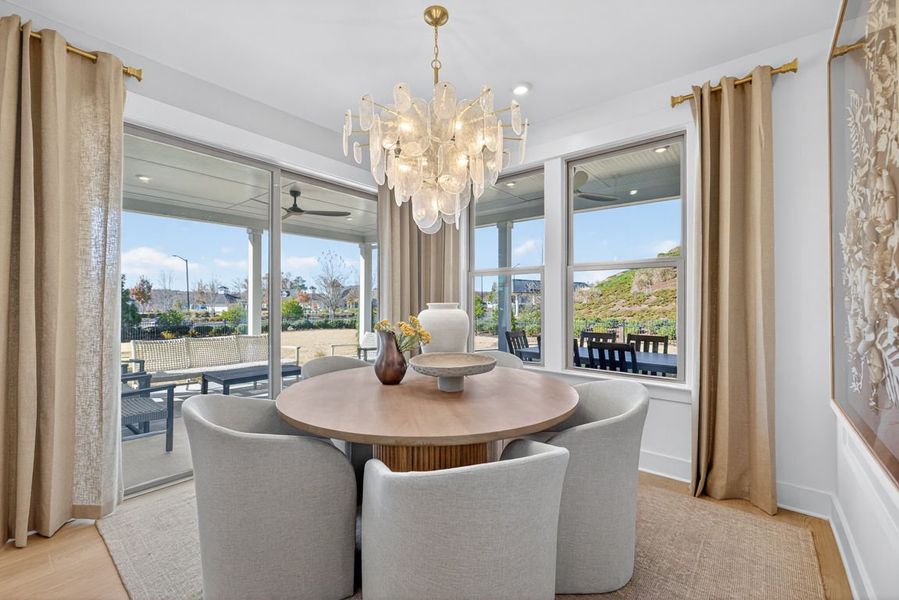 Representative furnished interior of a home built from the Mystique by Del Webb in Del Webb Chateau Elan, Hoschton (Image 55). Representative furnished interior of a home built from the Mystique by Del Webb in Del Webb Chateau Elan, Hoschton (Image 55).