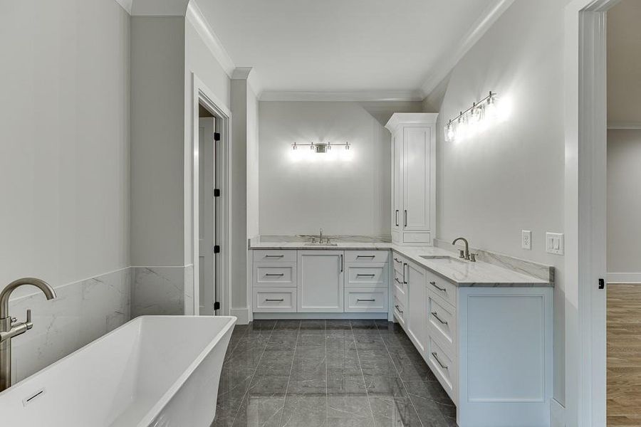 Furnished interior view inside a new home in , Cumming (Image 17).