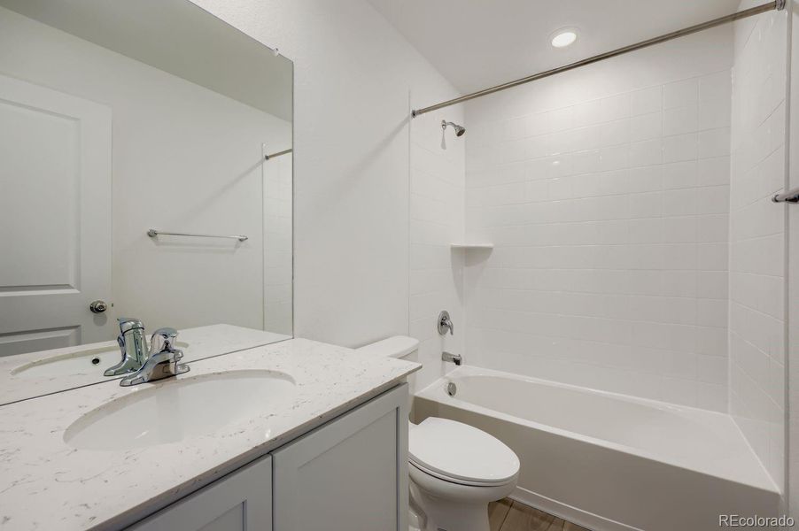 Furnished interior view inside a new home in Copper Chase: The Celestial Collection, Colorado Springs (Image 4).