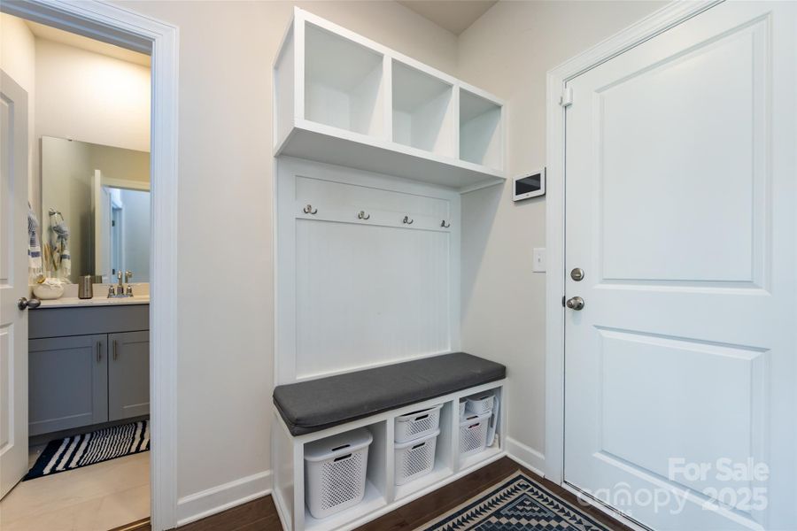 Furnished interior view inside a new home in Simpson Farms, Monroe (Image 16).