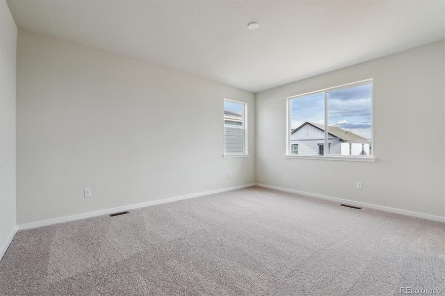 Spacious, unfurnished interior of a new home in Floret Collection at Parkdale Commons, Lafayette (Image 24).