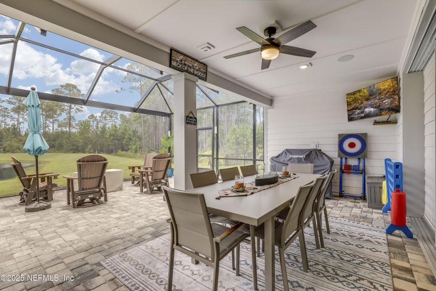 Furnished interior view inside a new home in , Jacksonville (Image 13).