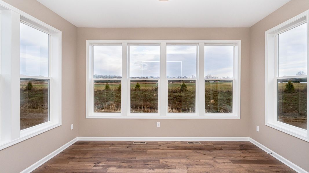 Representative unfurnished interior of a home built from the The Middleton by Norfolk Homes in Coronado Estates, Jackson (Image 40). Representative unfurnished interior of a home built from the The Middleton by Norfolk Homes in Coronado Estates, Jackson (Image 40).