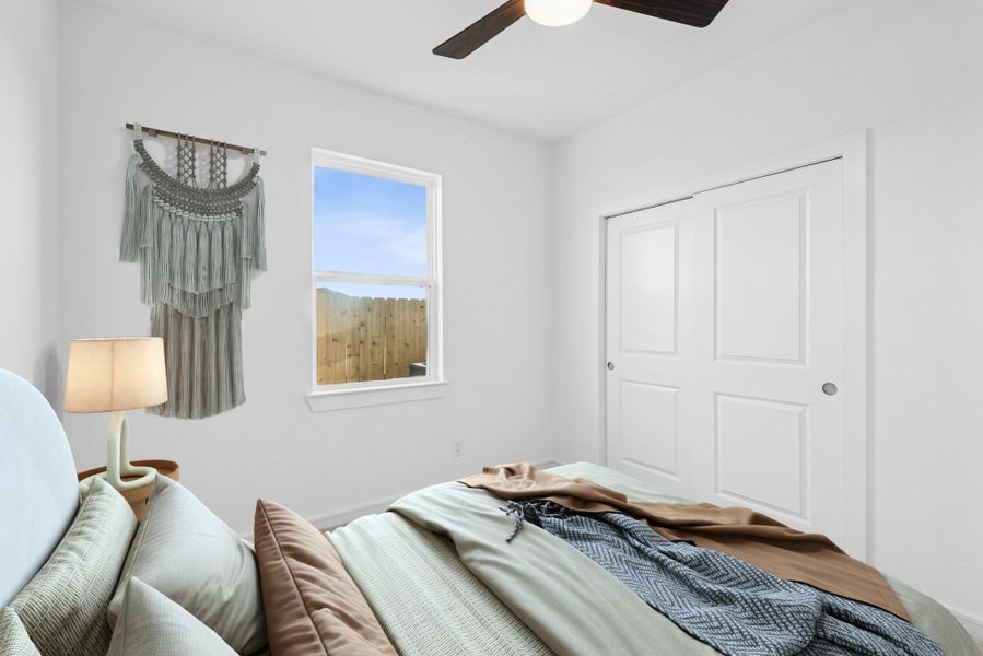 Bedroom 2 (*Photo not of actual home and used for illustration purposes only.)