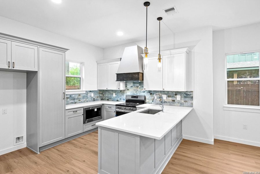 Furnished interior view inside a new home in , San Antonio (Image 8).