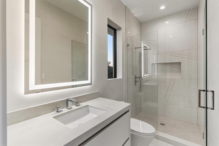 Furnished interior view inside a new home in , Boca Raton (Image 10).