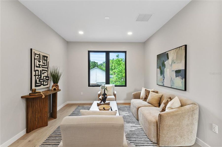 Furnished interior view inside a new home in , Orlando (Image 12). Furnished interior view inside a new home in , Orlando (Image 12).