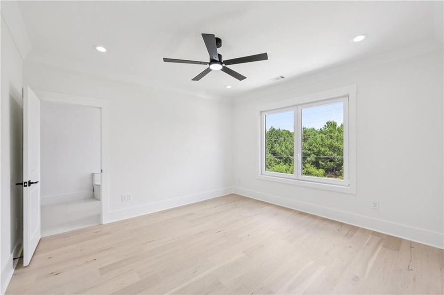Spacious, unfurnished interior of a new home in , Buford (Image 24).