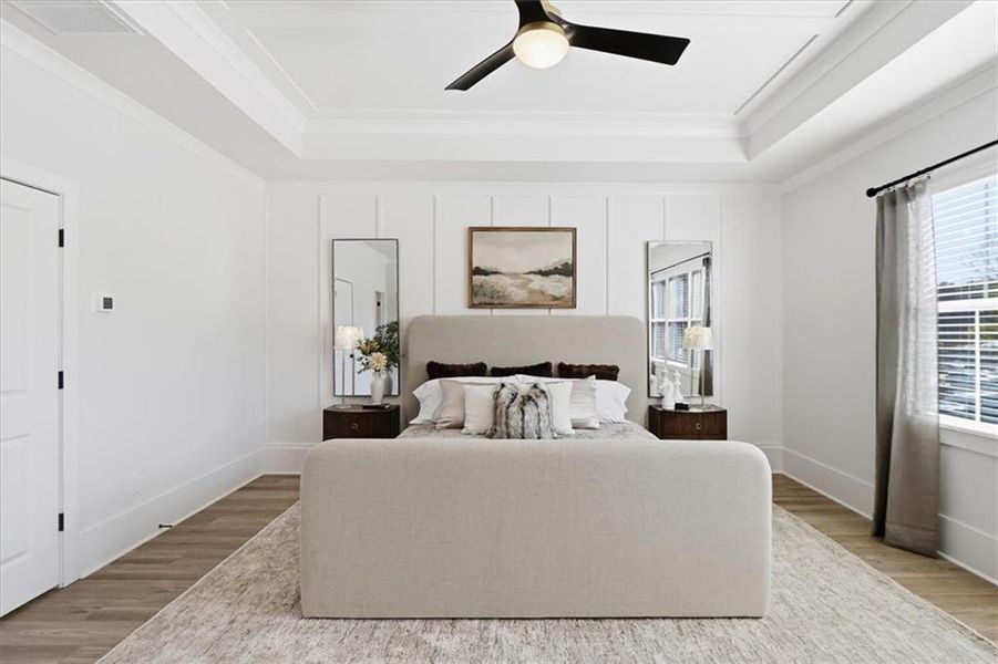 Furnished interior view inside a new home in , Braselton (Image 7). Furnished interior view inside a new home in , Braselton (Image 7).