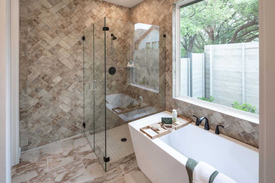 Representative Primary Bathroom - some options shown Representative Primary Bathroom - some options shown