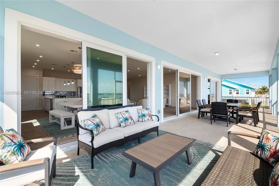 Exterior details and patio area of a home in , Big Pine Key (Image 28).