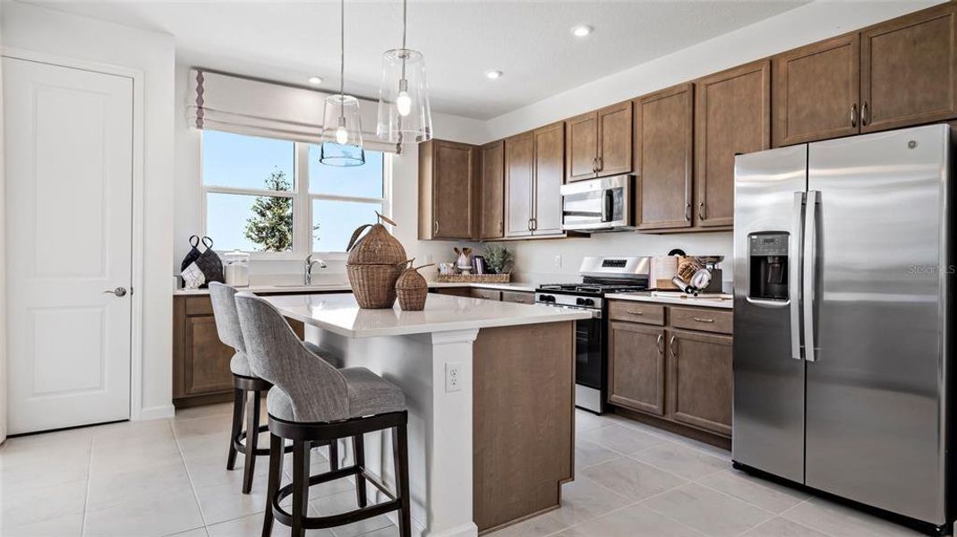 Furnished interior view inside a new home in Cresswind at Lake Harris, Tavares (Image 4).
