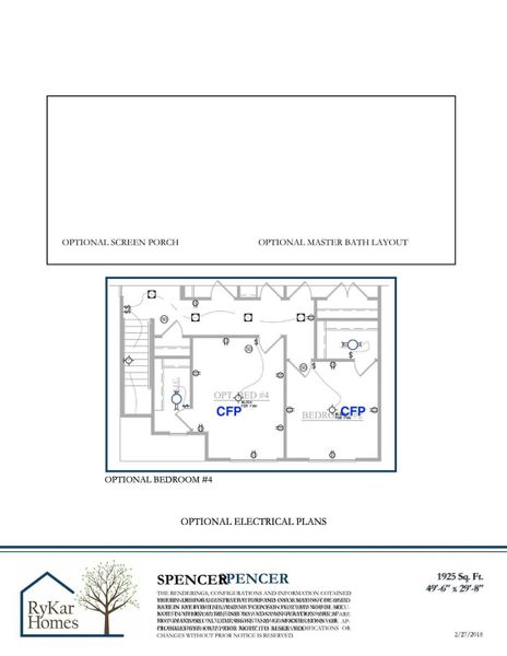 2D floor plan layout of this home in , Clover, SC (Image 9).